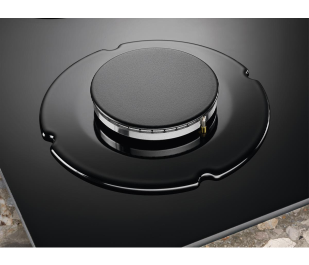 Płyta gazowa Electrolux EGG6407K Gas on Glass Żeliwne ruszty Czarny - 447315 - zdjęcie 9